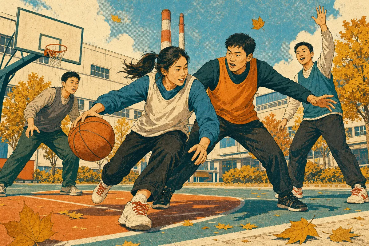 日丰电气金秋篮球趣味赛